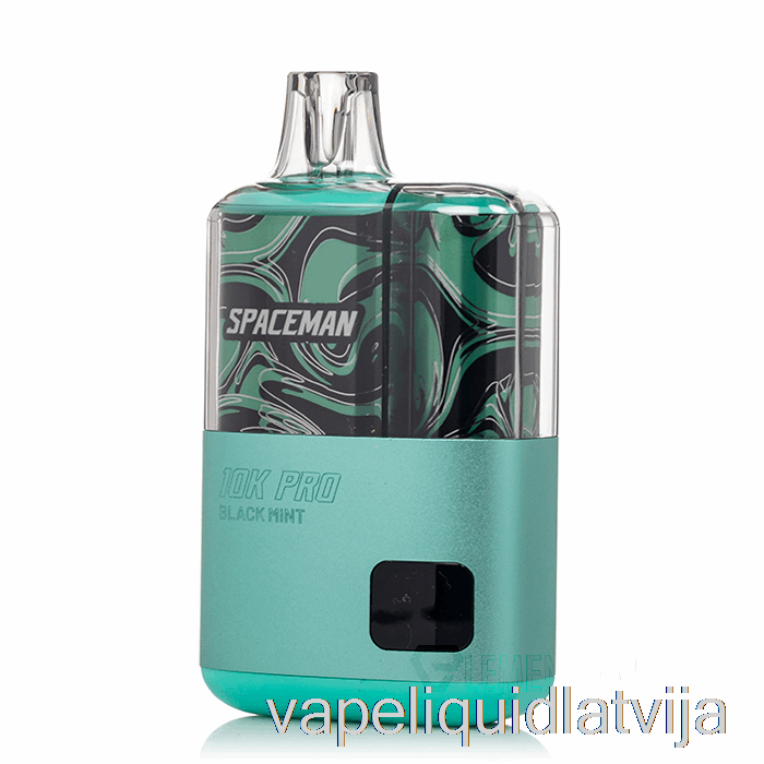 Spaceman 10k Pro Vienreizējās Lietošanas Melnā Piparmētru Vape šķidrums